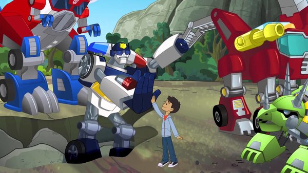 New Transformers Rescue Bots Optimus Primal  Playskool Heroes U.S. Official TV Commercial (1 of 1)